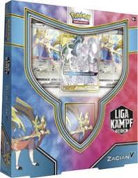 The first 16 cards on this list are known. Liga Kampfdeck Zacian V Tcg Pokewiki