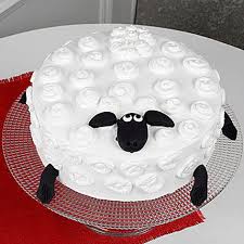 Shaun the sheep has been absent from our screens for over two years, but the aardman farm animal is back with his friends for another series. Shaun The Sheep Chocolate Cake 1kg Gift Cream Sheep Design Cake Ferns N Petals