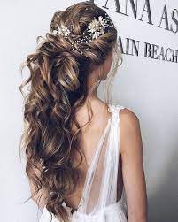 100 Gorgeous Wedding Hair From Ceremony To Reception In 2020 Wedding Hairstyles For Long Hair Wedding Hairstyles Updo Bride Hairstyles