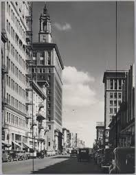 First Street At Santa Clara Street San Jose Ca Ca 1940 San Jose Downtown Ferry Building San Francisco Santa Clara