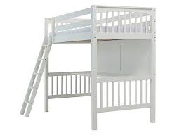 Raymour Flanigan 595 Loft With Desk Could Put Book Shelves Cubbies Underneath Twin Loft Bed Loft Bed Shared Girls Bedroom