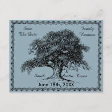 Black And Decker Plant In Texas 2020 Vintage Tree Outdoor Rustic Save The Date Blue Announcement Postcard Zazzle Com In 2020 Rustic Save The Dates Vintage Tree Save The Date