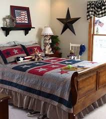 Pin By Sunbonnet Sue On Love To Decorate Americana Bedroom Country House Decor Americana Home Decor