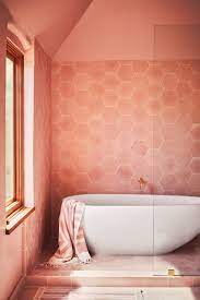 Chic Bathroom Ideas To Redesign Your Space Retro Bathrooms Bathroom Trends Coral Bathroom