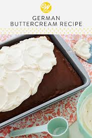 Creamy German Buttercream Frosting Recipe Recipe Butter Cream German Buttercream Recipe Frosting Recipes