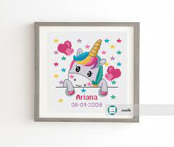 Check spelling or type a new query. Cross Stitch Baby Birth Sampler Birth Announcement Cute Little Unicorn Diy Customizable Pattern Instant Download Unicorn Cross Stitch Pattern Baby Cross Stitch Patterns Birth Sampler Cross Stitch