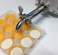 Automatic Puff Injection Machine Bread Bakery Machines Croissant Bread  Injector Toast Bun Cream Filling Machine Cup Cake Machine