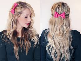Use clips when you wash your hair. 8 Ways To Style A Bow Twist Me Pretty