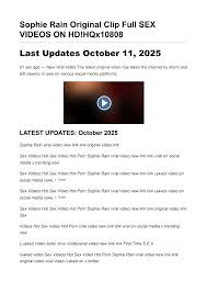 Hot Sophie Rain OnlyFans - Spider-Man Videos Uncovered