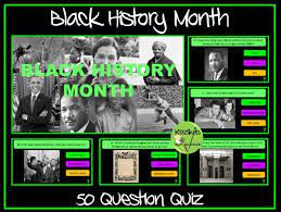 Tylenol and advil are both used for pain relief but is one more effective than the other or has less of a risk of si. Black History Month Quiz Teaching Resources