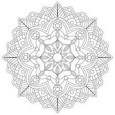 Klik op een bloemen kleurplaat naar keuze om hem uit te printen. Flower Circular Mandala For Adults Coloring Book Page Design Royalty Free Cliparts Vectors And Stock Illustration Image 94581500