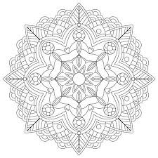 Klik op een bloemen kleurplaat naar keuze om hem uit te printen. Flower Circular Mandala For Adults Coloring Book Page Design Royalty Free Cliparts Vectors And Stock Illustration Image 94581500