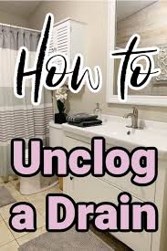 Most homeowners who want to unclog a sink first reach for a plunger. Quick And Easy Clogged Drain Home Remedies Crafty Little Gnome