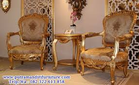 Gambar Sofa Teras Ukir Gold Terbaik Di 2020 Kursi Desain Modern