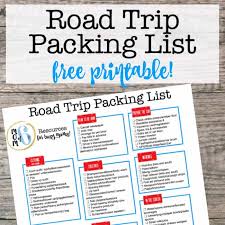 free road trip packing list momof6