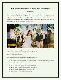 Maybe you would like to learn more about one of these? What Type Of Wedding Planner Should I Hire At Napa Valley Wedding