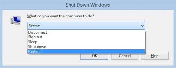 Select the restart or shutdown option according to whatever you want to do with these computers from the dropdown list corresponding to. Shutdown Or Restarting Windows 8 In A Remote Desktop Session Nicholas Rogoff Blog