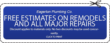 Some plumbers also advertise flat rates for certain types of repairs. Discounts On Plumbing Services By Eagerton Plumbing