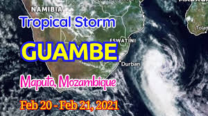 De destruição provocado pelos ventos. Tropical Cyclone Storm Guambe à®ª à®¯à®² Feb 21 6pm To Feb 22 6pm 2021 Europa Island Youtube