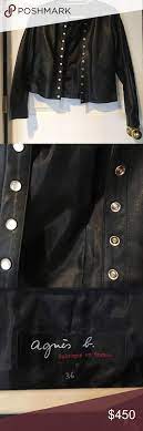 Price Drop Agnes B Leather Jacket Leather Jacket Jackets Agnes B