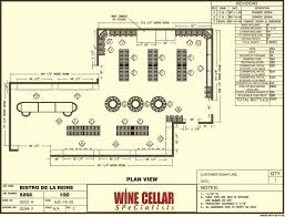 Plan View Wine Store Design Layout Bistro De La Reine Louisiana Get Your Own 3d Wine Cellar Design For Wine Rack Plans Wine Store Design Wine Cellar Design