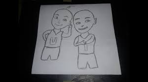 Dapatkan himpunan contoh gambar upin dan ipin untuk mewarna yang Lukisan Kartun Upin Ipin Cikimm Com
