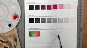 Watercolors Basics Practice Washes And