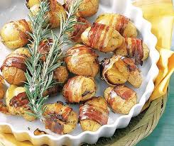 Kartoffeln Im Speckmantel Rezept Speckmantel Rezepte Roh Essen