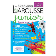 We did not find results for: Dictionnaire Larousse Junior 7 11 Ans Chez Rentreediscount Le Coin Des Livres