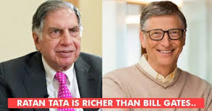 While gates indulges in a few luxuries, they make up only a fraction of his. This Is Why Ratan Tata Is Richer Than Bill Gates But Still Not On The List Of World S Richest Men Marketing Mind