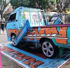 Pick up modifikasi ini di modif oleh seorang pria muda, tujuan modifikasi pick up ini sebagai inspirasi semangat kerja mereka. Modifikasi Pick Up Blog Otomotif Keren