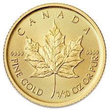 1 10 Oz Canadian Maple Leaf Gold Coin