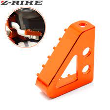 Motorcycle Billet Rear Brake Pedal Step Tips Orange Freio Traseiro Pedal Passo Das For Ktm 690 Duke Enduro 950 99 Motorcycle Accessories Accessories Motorcycle
