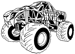 Prowler Monster Truck Kids 39 Coloring Pages Pinterest Monster Trucks Malvorlagen Monster Truck