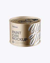 Download Metallic Tin Can Mockup With Ring In Can Mockups On Yellow Images Object Mockups Mockup Free Psd Mockup Psd Free Psd Mockups Templates PSD Mockup Templates
