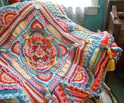 This means each square can look slightly. High Tea Floral Throw Crochet Blanket Patterns Crochet Mandala Pattern Crochet