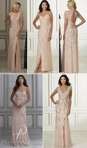 Adrianna Papell Platinum Collection Beaded Blush Bridesmaid Dresses 40138 40167 40168 Beaded Bridesmaid Dress Bridesmaid Dresses Blush Bridesmaid Dresses