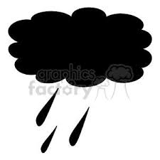 Black And White Rain Cloud Clipart Commercial Use Gif Jpg Png Eps Svg Clipart 371418 Graphics Factory Smiling happy sun, thunderclouds with lightning and rainy day clouds seamless vector illustration cute rain sky pattern. black and white rain cloud clipart