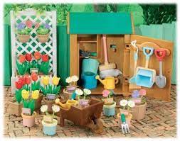 Customers who bought this item also bought. Gardening Shed Set Sylvanian Families Kids Playing Miniature Greenhouse