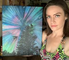 Happy hump day, 406!!! 🐫✨ My name is JeCe, and I'm a professional artist  born and raised in Helena. This evening, I would like to share my latest  wildlife painting 🖼️ “Meet