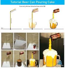 Yellow Cake Recipe Recipe Beer Mug Cake Beer Can Cakes Beer Cake