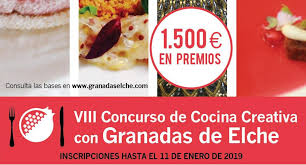 Deliciosas opciones para preparar platillos con una decoración divertida. Viii Concurso De Cocina Creativa Con Granadas De Elche