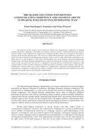 Anggaran adalah jumlah uang yang ingin anda belanjakan untuk menayangkan iklan anda. Pdf The Significant Connection Between Communicative Competence And Cognitive Ability In Speaking English Of English Debating Team