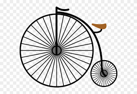 Free for commercial use no attribution required high quality images. Old Bike Cliparts Penny Farthing Bicycle Free Transparent Png Clipart Images Download