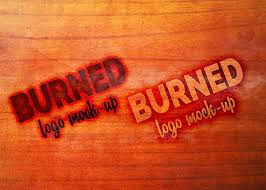 Download Burned Logo Mockup Psd Free Mockups Freedesigns Yellowimages Mockups