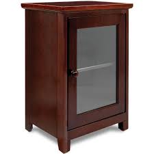 Shop Stony Edge Two Shelf Wooden Bedside Table Overstock 21674164
