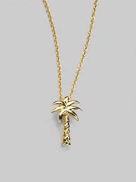Roberto Coin Tiny Treasures 18k Yellow Gold Palm Tree Necklace Girly Jewelry Jewelry Palm Tree Necklace