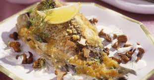 Gebratener Barsch Mit Pilzen Rezept Rezepte Pilze Gesund Essen Und Trinken
