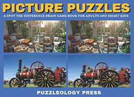 From complex sudoku, kakuro puzzles, and crossword puzzles, to simple picture puzzles, options are limitless. Picture Puzzles A Spot The Difference Brain Games Book For Adults And Smart Kids Von Puzzleology Press Gebraucht 9788550851464 World Of Books