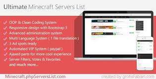 Vote for the top minecraft servers. Download Minecraft Servers List V1 4 Premium Php Script Nulled Scripts The Best Premium Nulled Themes Plugins And Php Scripts Server Minecraft List